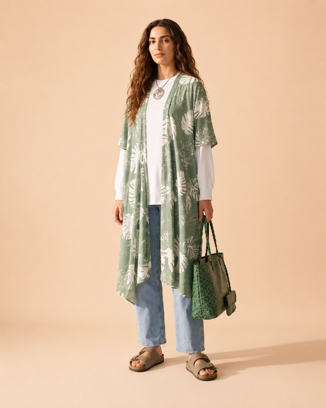 Floral cardigan