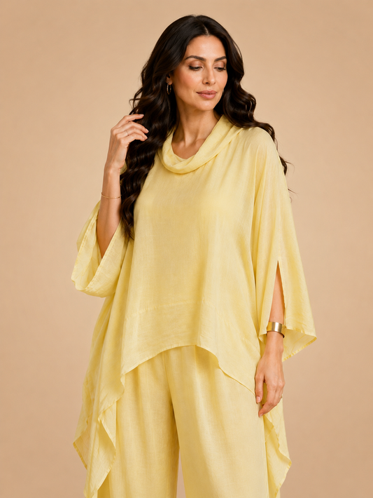 Linen butter yellow