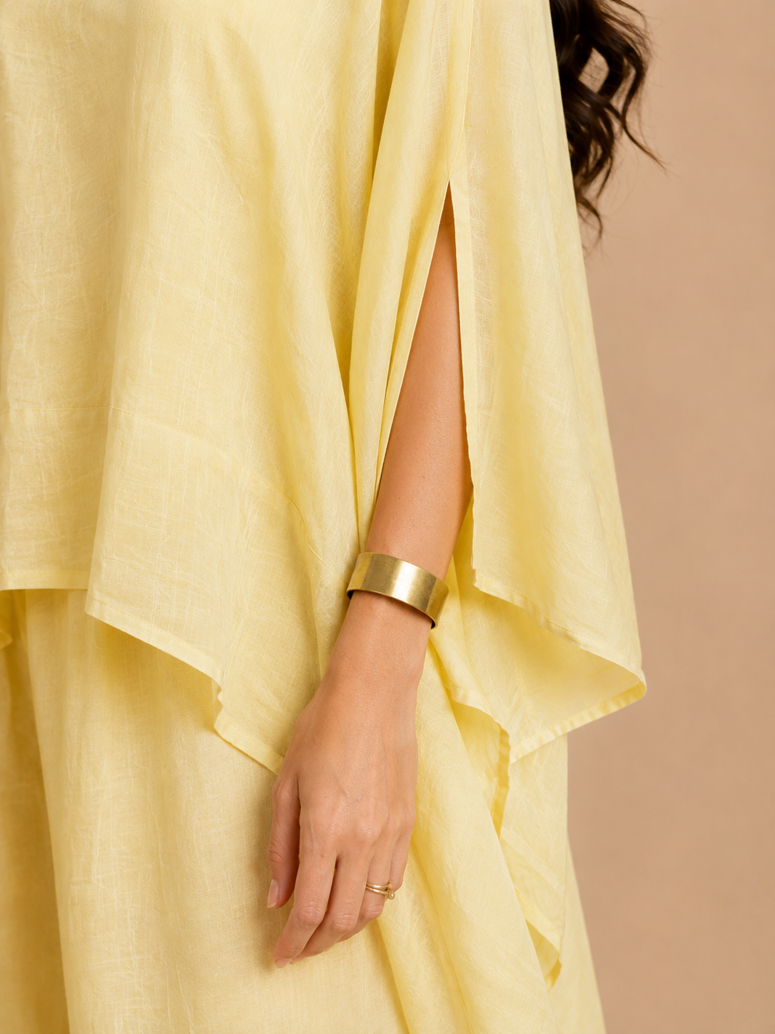 Linen butter yellow