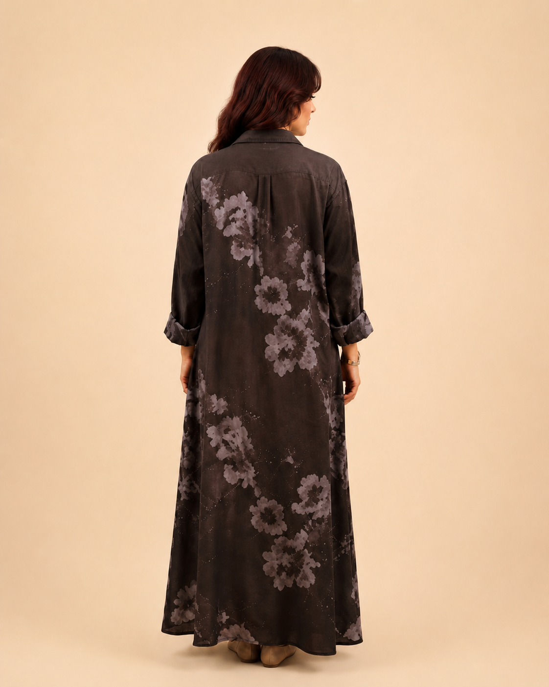 Brown kimono