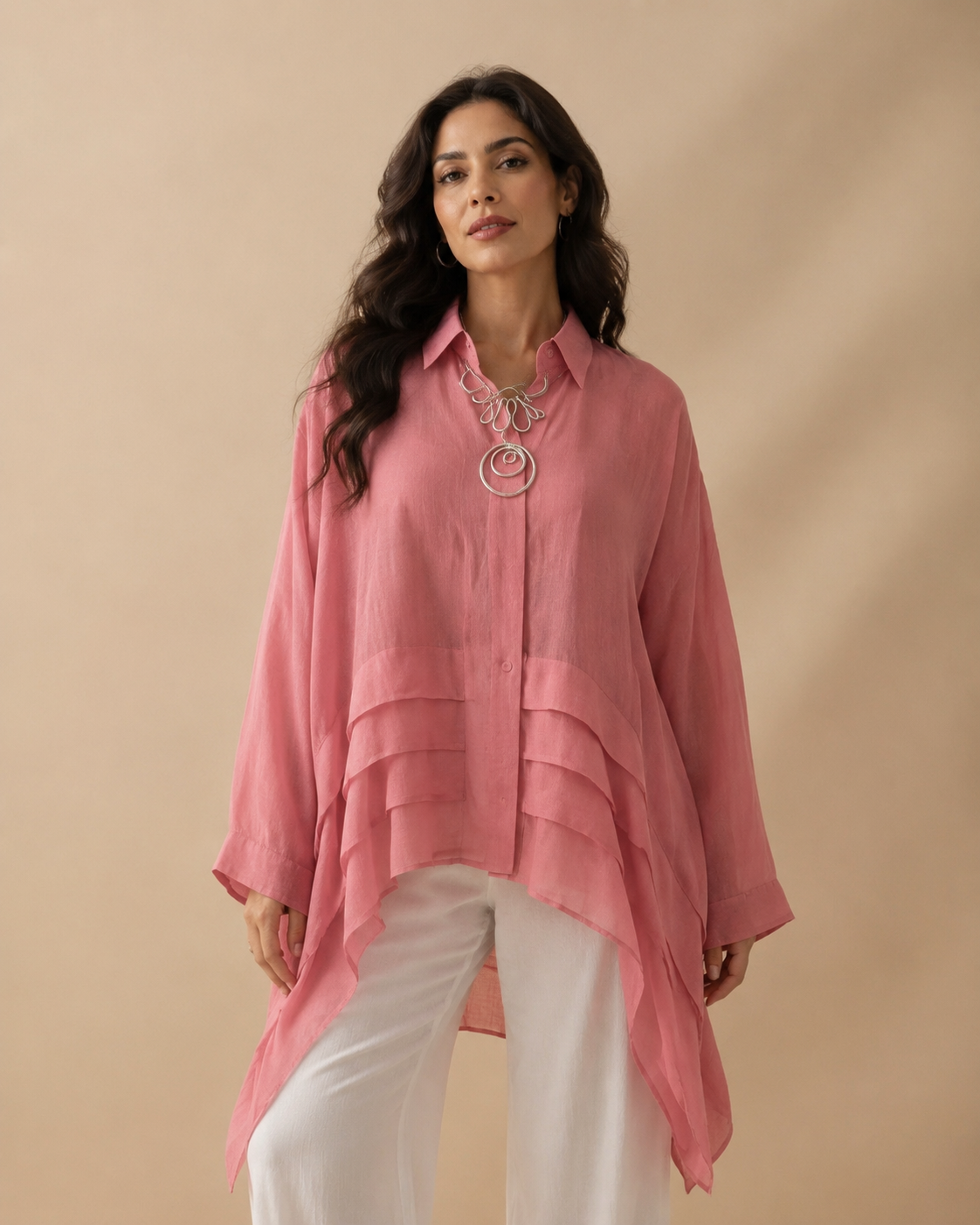 Pink flowy