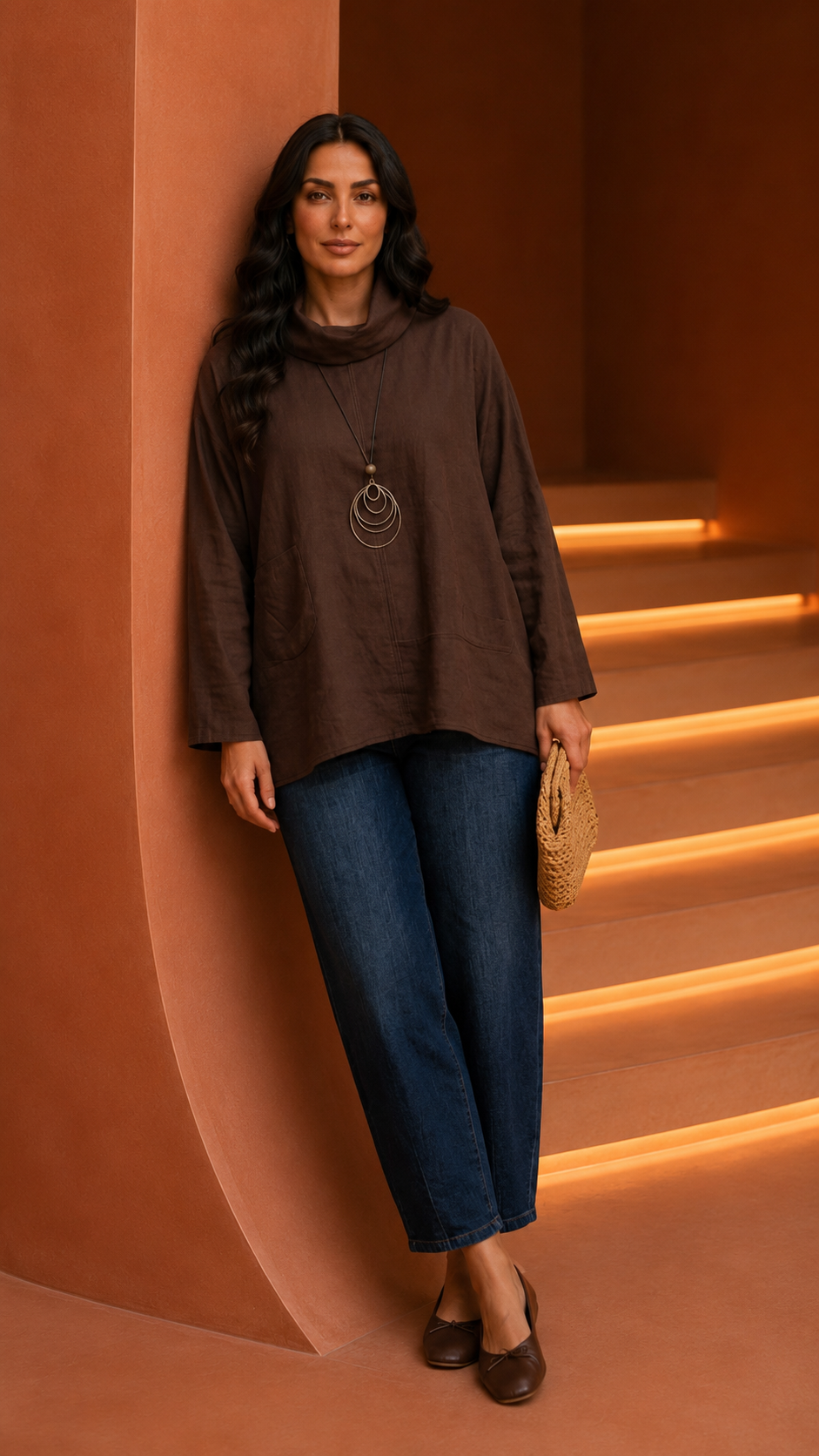 Brown top