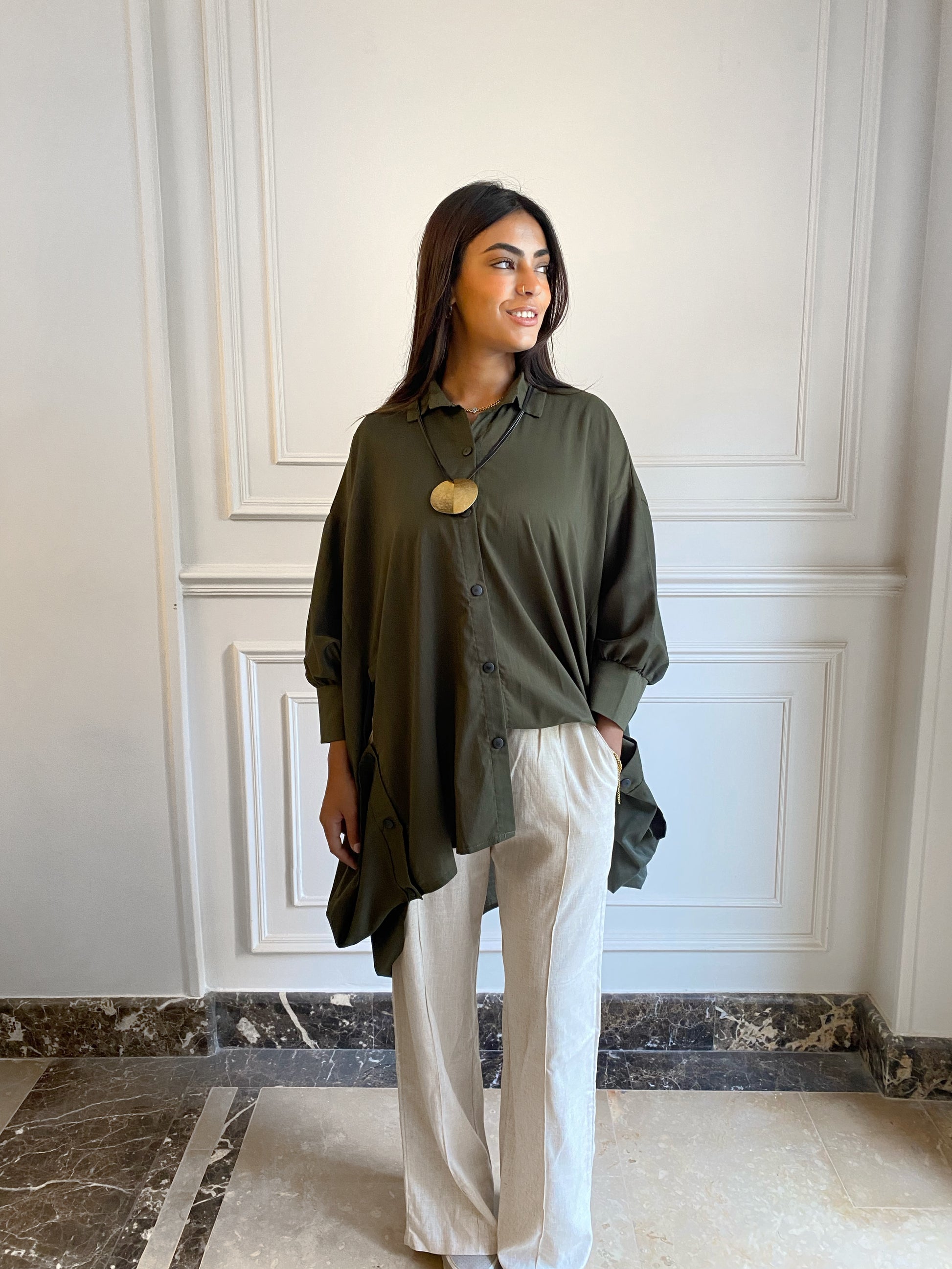 oversized shirt