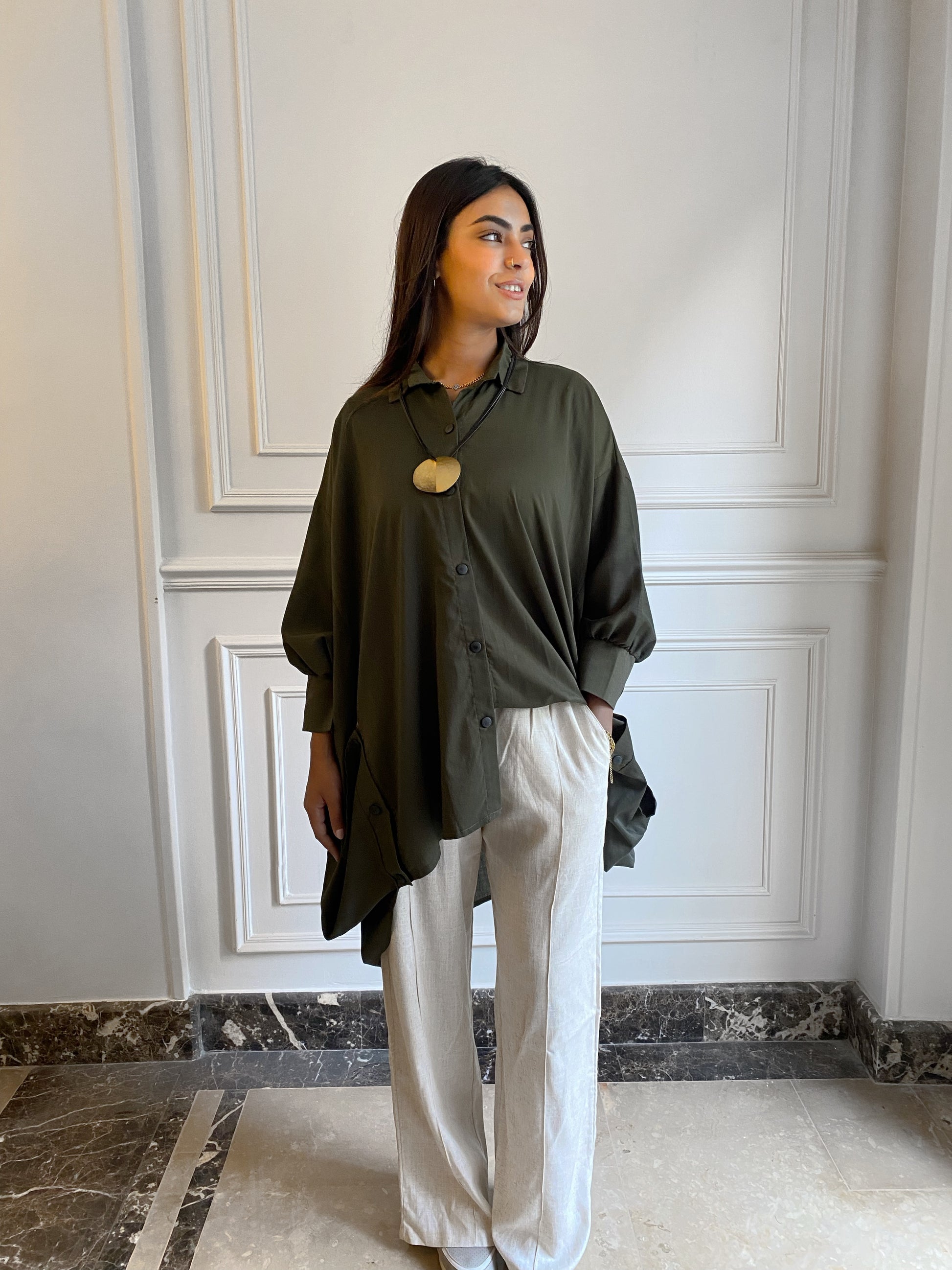 oversized shirt