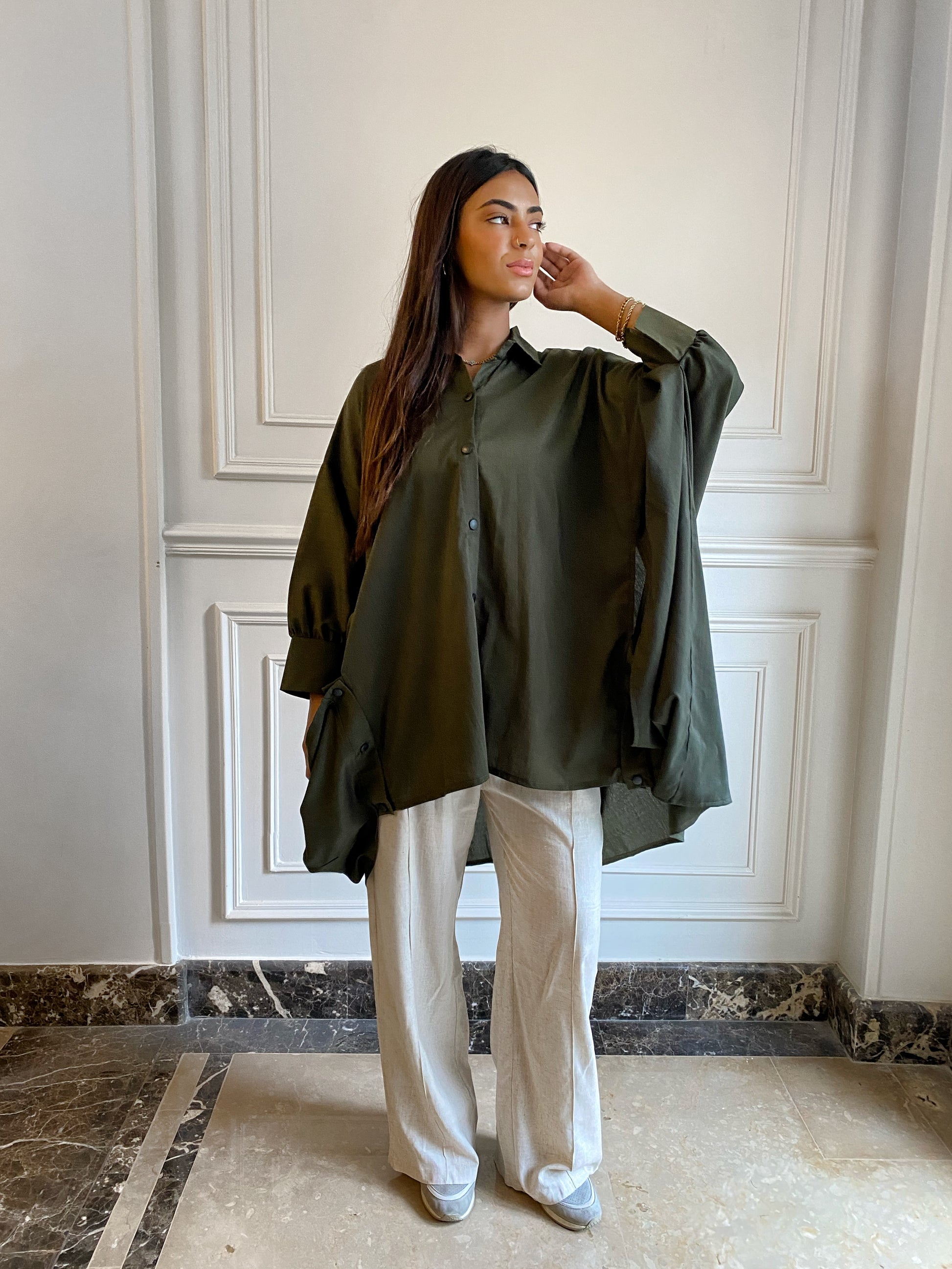 oversized shirt