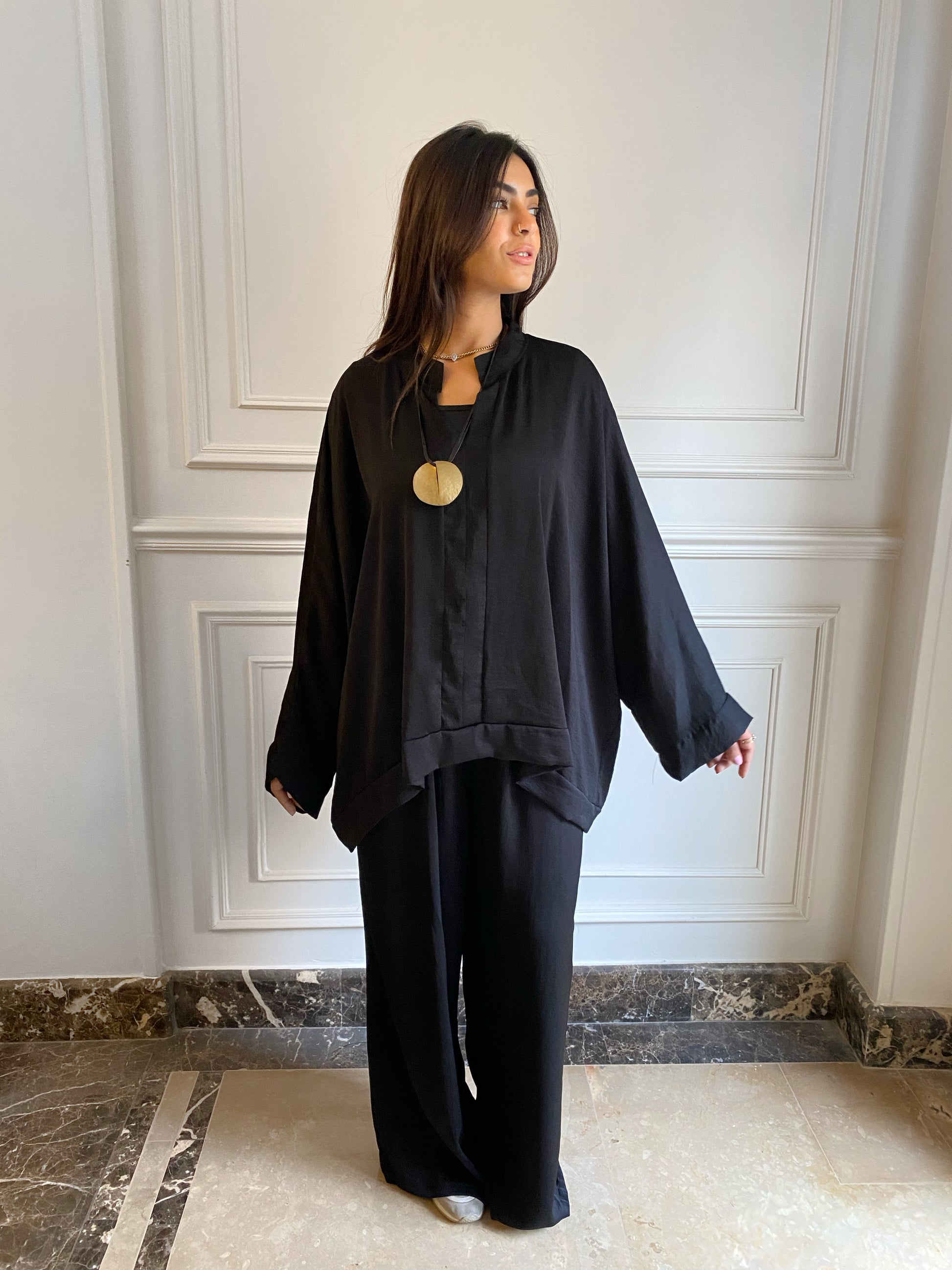 black silk