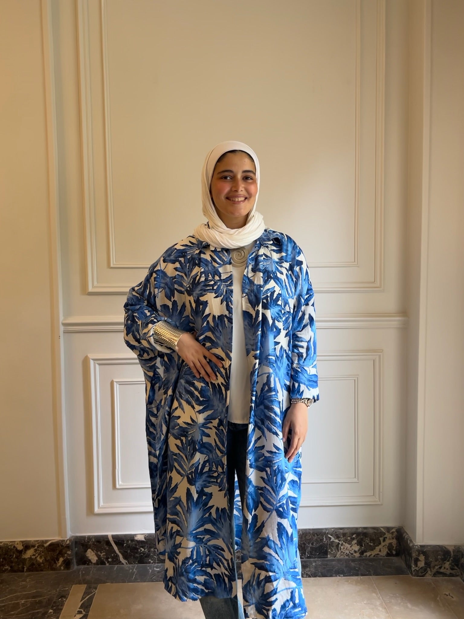 chemise dress blue
