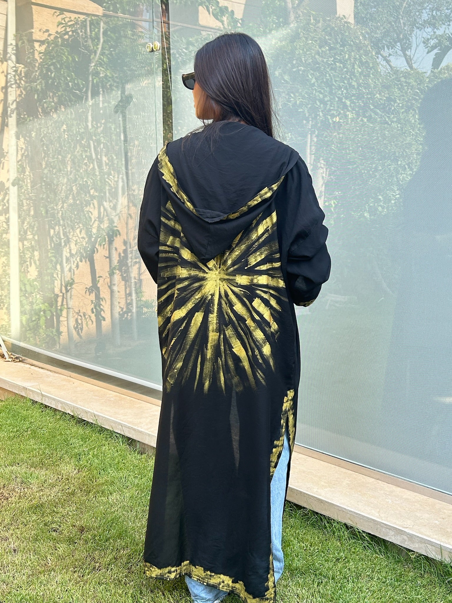 painted kimono