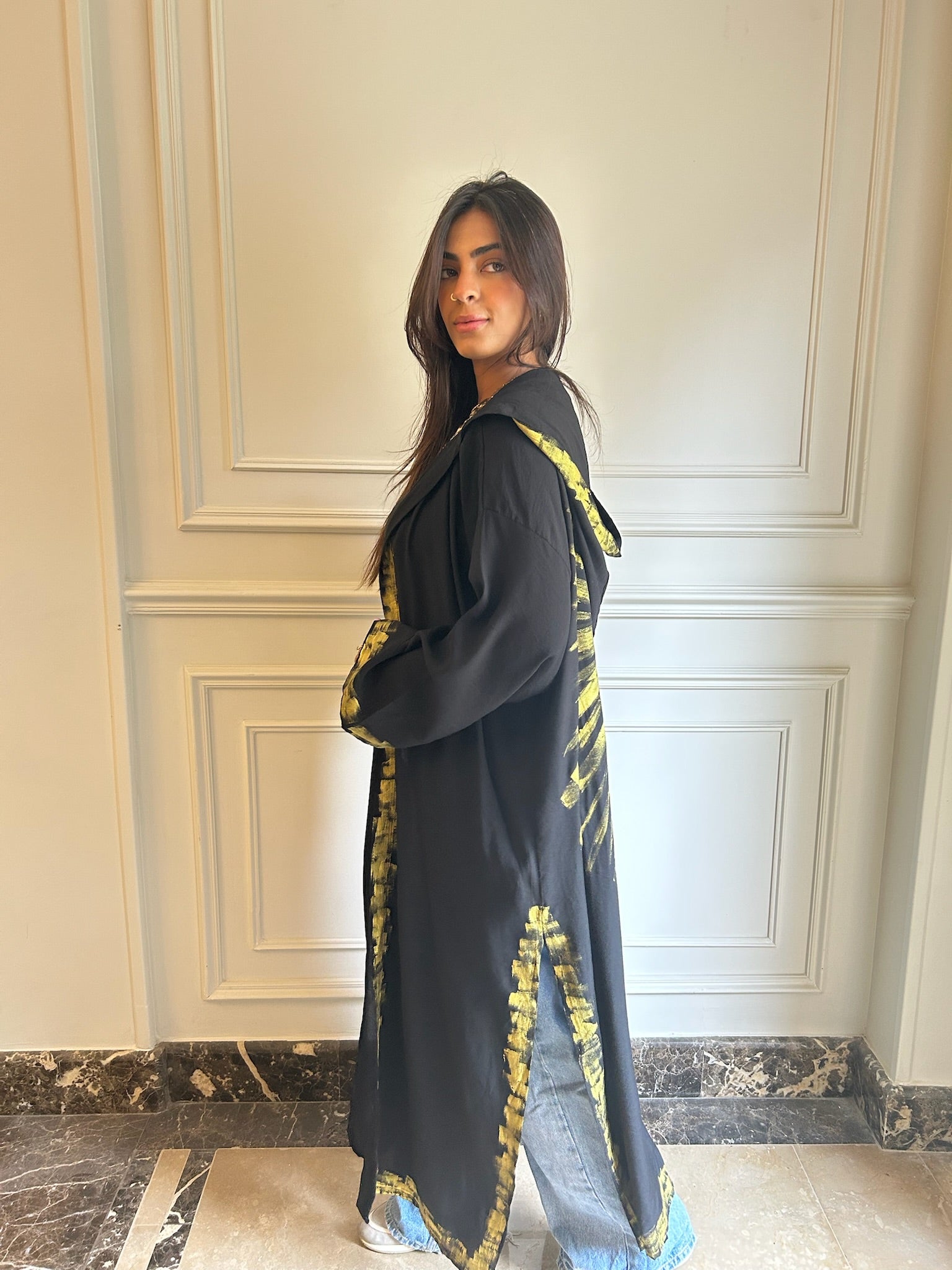 painted kimono