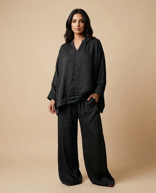 black silk