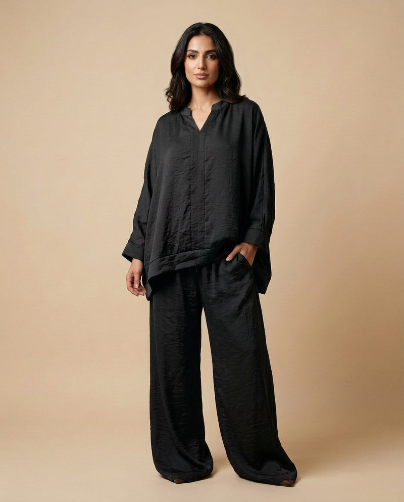 black silk