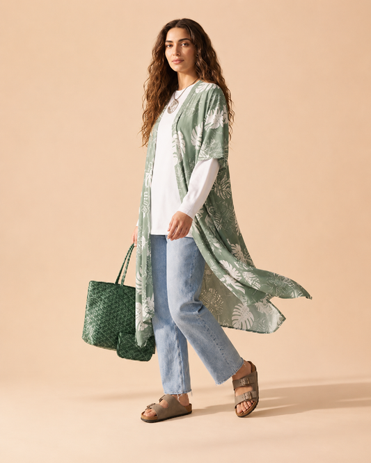 Floral cardigan