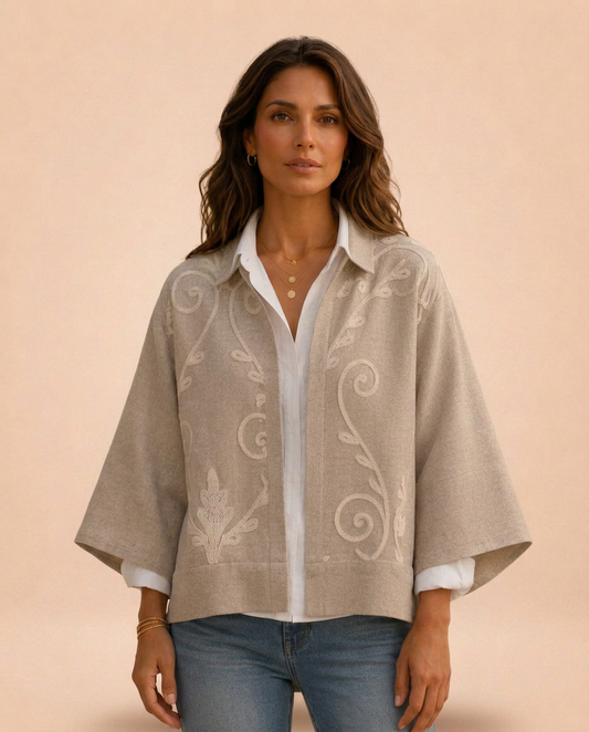 Soft taupe jacket