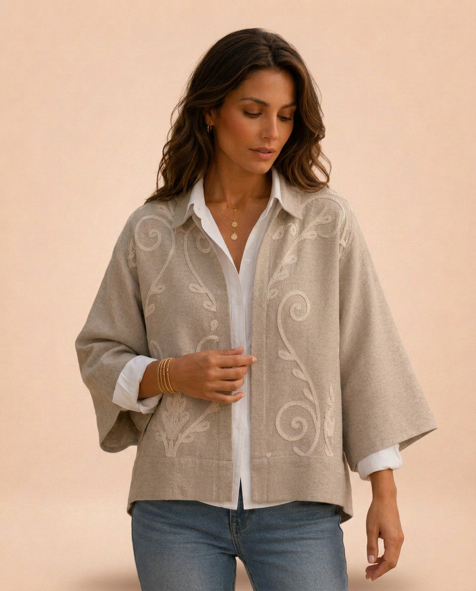 Soft taupe jacket