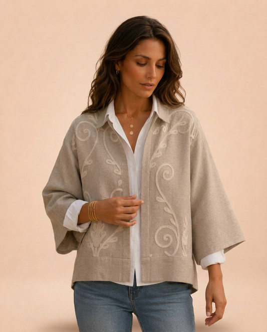 Soft taupe jacket