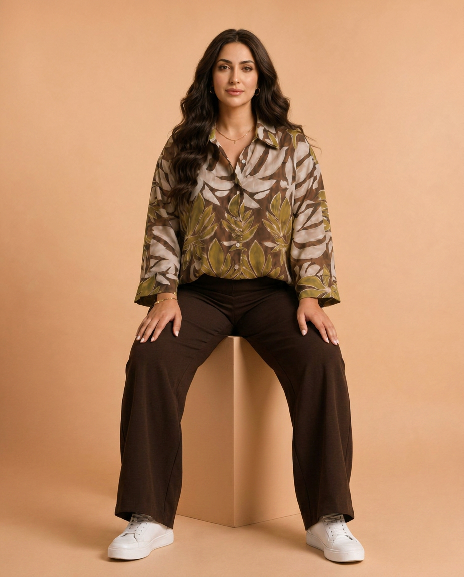 Leaf Blouse(xl/xxl)