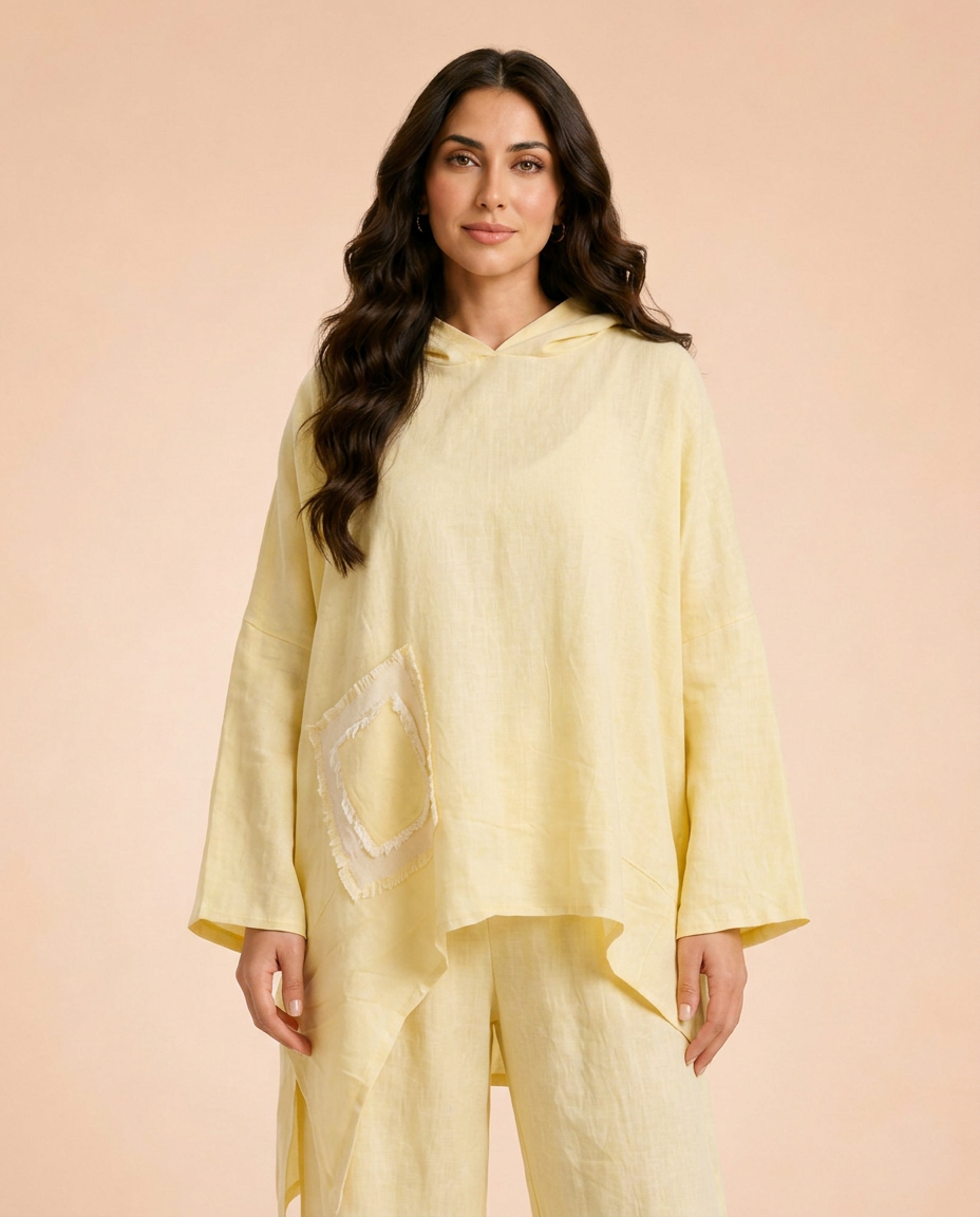 Linen butter yellow