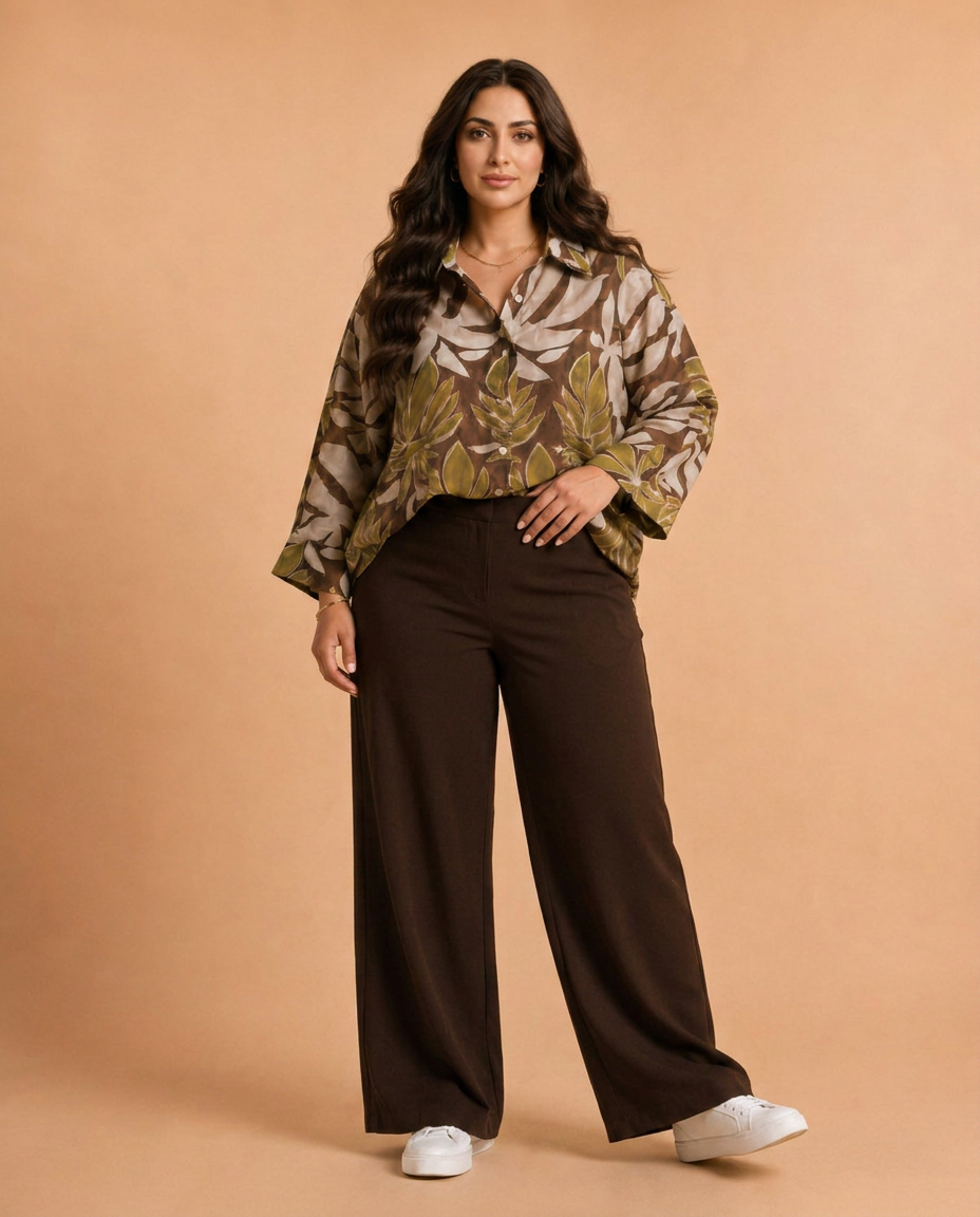 Leaf Blouse(xl/xxl)
